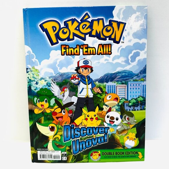 Pokémon Find 'Em All! The Search For Zoroark! Hardcover VERY GOOD - Picture 2 of 6